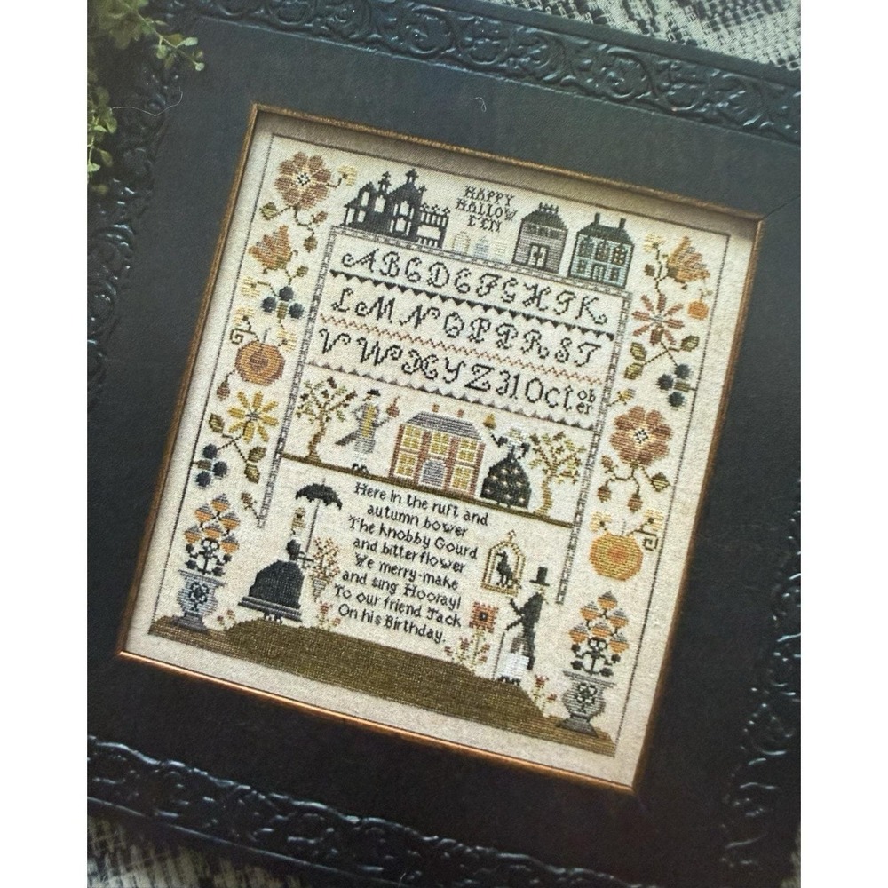Plum Street Samplers Jack's Bash Cross Stitch Kit *READ Description*